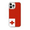 Coque iPhone - Drapeau Tonga - iPhone 13 Pro Max - Souple - Multicolore - Verticale