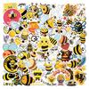 55 New Bee Bee Insect Graffiti Stickers Decorative Suitcase Scooter Cartoon Stickers