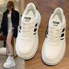 Raised Platform White Shoes Women's New 2025 Spring Internet Celebrity Super Fire Small Casual Muffin Shoes Board Shoes