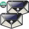 Solar Light - YOUNGKEE - 100 LED - Motion Sensor - 3 Lighting Modes - Waterproof