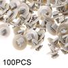 100Pcs Side Moulding Lower Protection Door Trim Clips For Renault Trafic Master