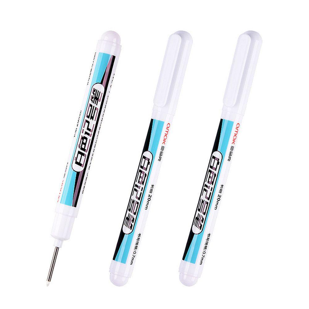 Bathroom Multifunction Depth Marker Pen Long Head Markers Hareware Processing Deep Hole Marker