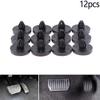 12Pcs Brake Switch Stopper Plastic Brake Pedal Pad Brake Pedal Stop Pad Brake Light Switch Stopper Clutch Pedal Stopper