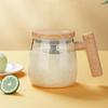 400ml Portable Electric Mixing Cup Automatic Stirring Coffee Mug Glass Lined Mugs for Office Gyms Parks School