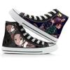 2024 Demon Slayer Print Canvas Shoes Fashion Anime Student Men Women Unisex Casual Shoe Lovers Couples Shoes