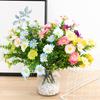 Outdoor Artificial Daisies Flowers Fake Flowers for Indoor UV Resistant Waterproof Realistic Faux Flower Bouquets Outside Hanging Plants Garden Porch