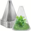 10 Pieces Garden Cloche Dome Garden Accessories Greenhouse Plants