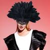 Feather Masquerade Masque for Women Venetian Half Face Masque with Feather Mardi Gras Accessory for Prom Ball Party