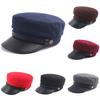 Men's And Women's Cap Vintage Beret Cap Flat Top Comfortable Breathable Cap