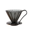 Sanyo Sangyo CAFEC Tritan Flower Dripper CUP4 for 2 To 4 Cups Black TFD-4BK