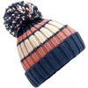 Beechfield Unisex Adult Hygge Striped Beanie