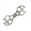 Multiple Sizes Bicycle Wrench 1PC Galvanized Steel Repair Spanner Bike Tools For 8-17mm Inner Hole Mountain Bike Accesories