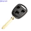 Jingyuqin Remote 2/3 B Key Case Cover Shell For Lexus RX300 ES300 LS400 GX460 For Toyota Corolla Land Cruiser YARIS CAMRY RAV4