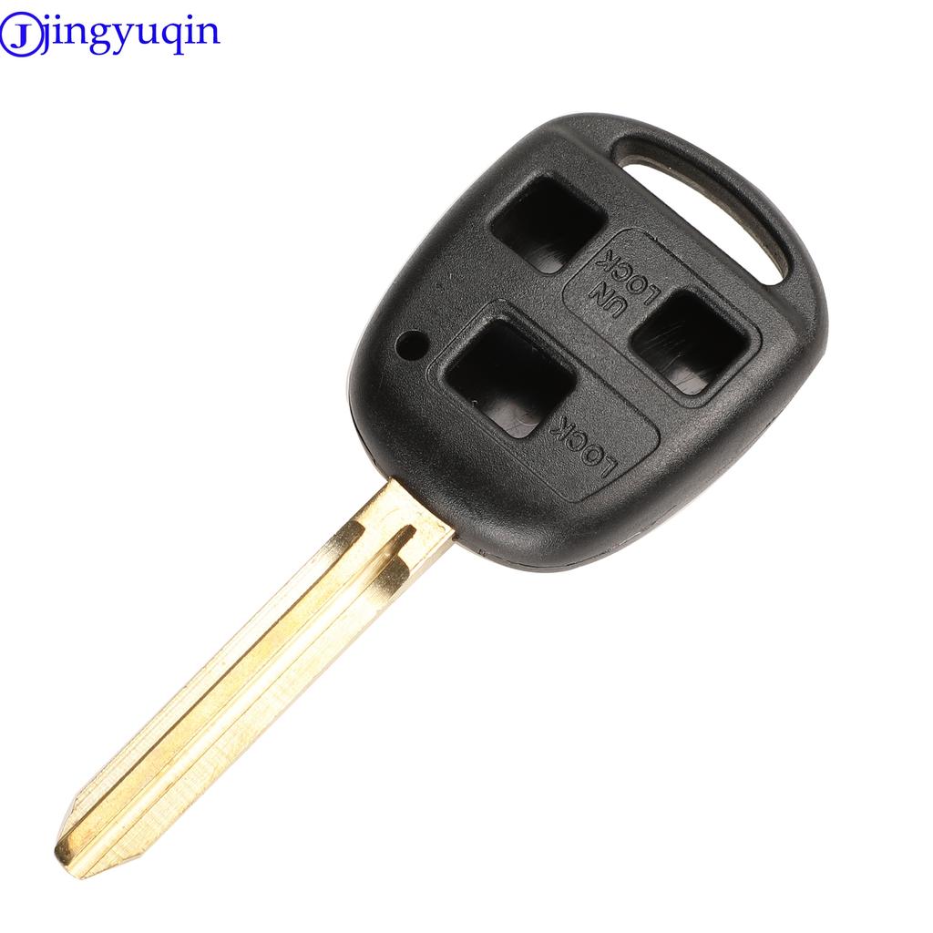 Jingyuqin Remote 2/3 B Key Case Cover Shell For Lexus RX300 ES300 LS400 GX460 For Toyota Corolla Land Cruiser YARIS CAMRY RAV4