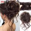 Messy Wig Hair Circle Synthetic Messy Chignon Donut Hair Bun Hair Accessories Scrunchies Elastic Hair Band Hair Ties Curly Hairpiece Blonde Hair