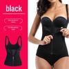 Three-Breasted Zipper Corset Waist Belt for Women - Slimming and Sweat-Inducing Fitness Vest