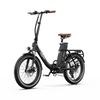 OneSport OT16-2 Folding Electric Bike 20*3.0 Tires 250W Motor 48V17Ah Battery 25km/h Speed 120KM Max Range City Commute Ebike
