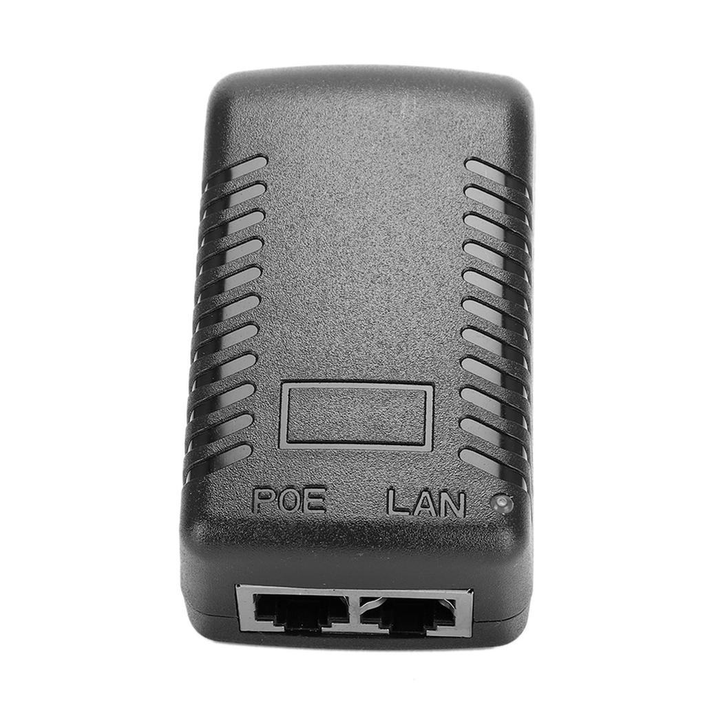 DC 48V 0.5A Power Supply Injector 24W POE Adapter Plug
