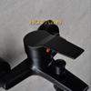 . Black Finish New Wall Mounted Shower Faucet Bathroom Bathtub Handheld Shower Tap Mixer Faucet  YT-5339-H