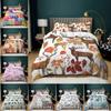Printed Animal Three-Piece Quilt Cover Bedding New