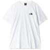 North Short Sleeve White Simple Dome Tee NF0A87NG Size TNF White [The Face] Men's 2XL, [Used]