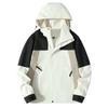 Mountain Splicing Jacket for Men and Women, Outdoor Travel, Mountaineering and Fishing Clothing, Windproof and Waterproof Sports Jacket