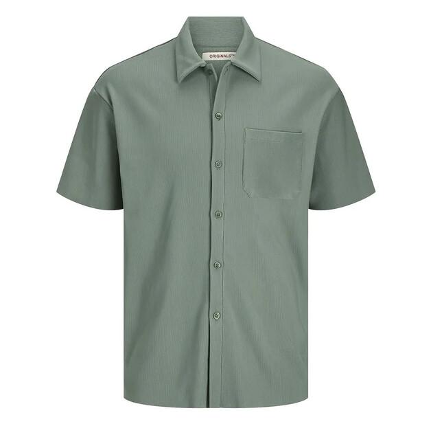 Jack & Jones Mykonos Plisse Short Sleeve Shirt