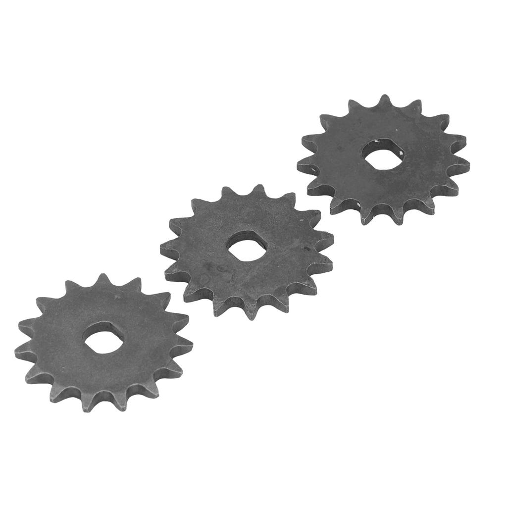 T8F 15T Engine Gears 10mm ID Chain Motor Drive Pinion Gear Electric Scooter Motor Engine Sprocket for Chain Belt Driven