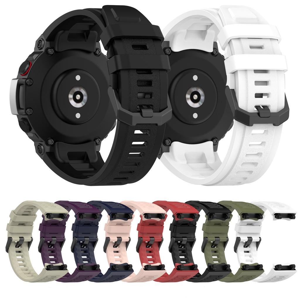 Silicone Strap For Amazfit Trex 2 Smart Watch Band Replace Bracelet For Amazfit T-Rex 2 Correa Belts
