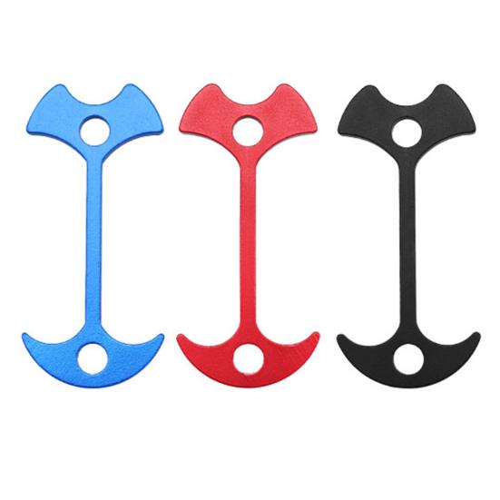 Fishbone Desk Tent Stake Heavy Duty Aluminum Alloy Outdoor Garden Camping Tarp Canopy Awning Windproof Board Plank Board Floor Spike Tent Peg