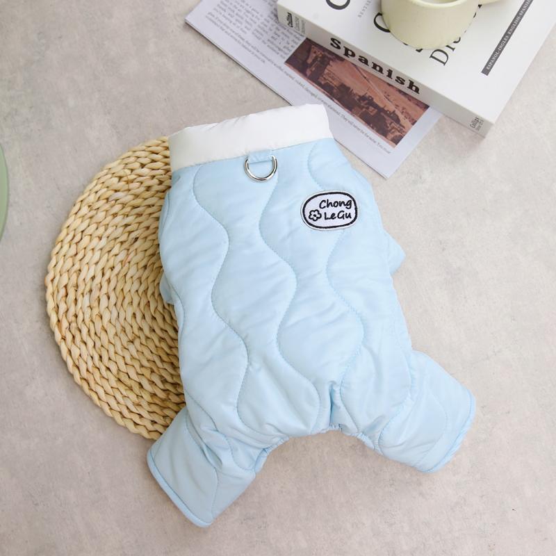 Winter Warm Pet Clothes for Small Medium Dogs Jumpsuit Puppy Jacket French Bulldog Pug Coat Chihuahua Yorkie Poodle