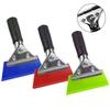 Car Window Film Scraper Squeegee Tint Tool Glass Windshield Water Plastic Wiper Styling Sticker Accessory Card Squeegee with Stainless Steel Joint