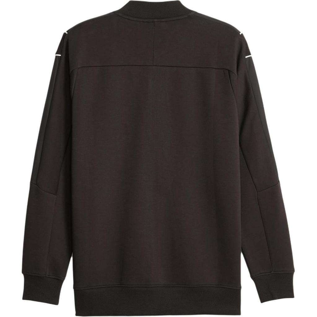 Puma Zipper Long Sleeve Letter Print Jacket Men Jackets Black 621213-01