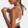 Under Armour Infinity 2.0 Solid Color High-Intensity Sports Bra Women Underwear White 1384123-100