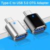 Anti-corrosion OTG Adapter Excellent Widely Compatible Non-delayed Type-C To USB Phone Converter