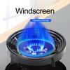 Gas Stove Wok Ring Heat Resistant Enamel Energy Saving Windproof Round Gas Stove Cover Pan Wok Storage Rack Support Stand Accessories