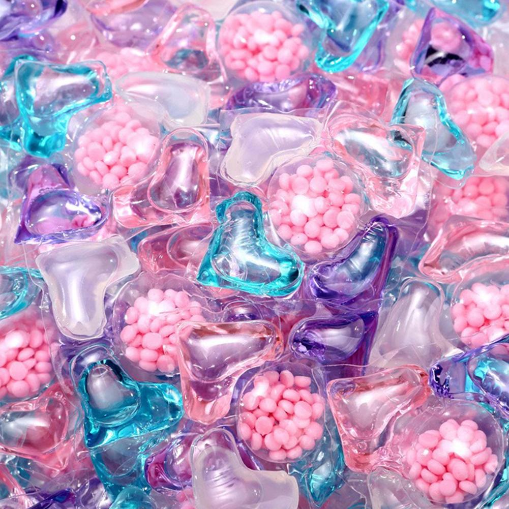 50/100Pcs Laundry Detergent Soap Box 5 In 1 Multi-purpose Strong Detergent Laundry Aroma Liquid Capsule Ball for Home Dormitory