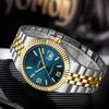 Men Watches Gorgeous Classic Clock Stainless Steel Diving Series Waterdrop Calendar Quartz Watch