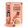 Bevzilla 10 Belgian Chocolate Instant Coffee Cubes | Made with Date Palm Jaggery & Arabica Beans | Enjoy Hot & Cold