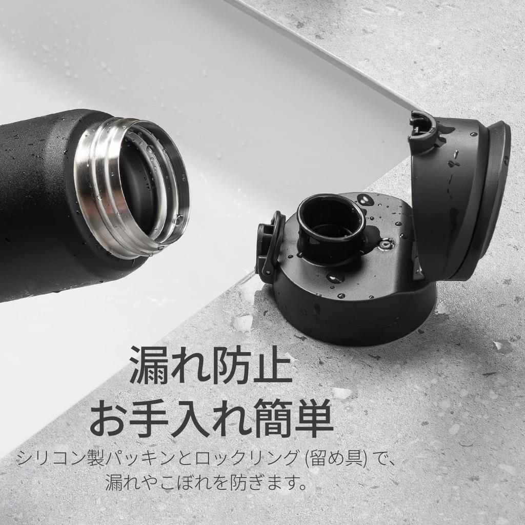 RHINOSHIELD AquaStand Magnetic Bottle 700ml Thermal Insulation Round Mouth Direct Drinking Stainless Steel Water Bottle Water Bottle with MagSafe