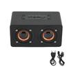Bluetooth Speaker Stylish Multifunctional Faux Wood Bluetooth Speaker for Home KTV Party