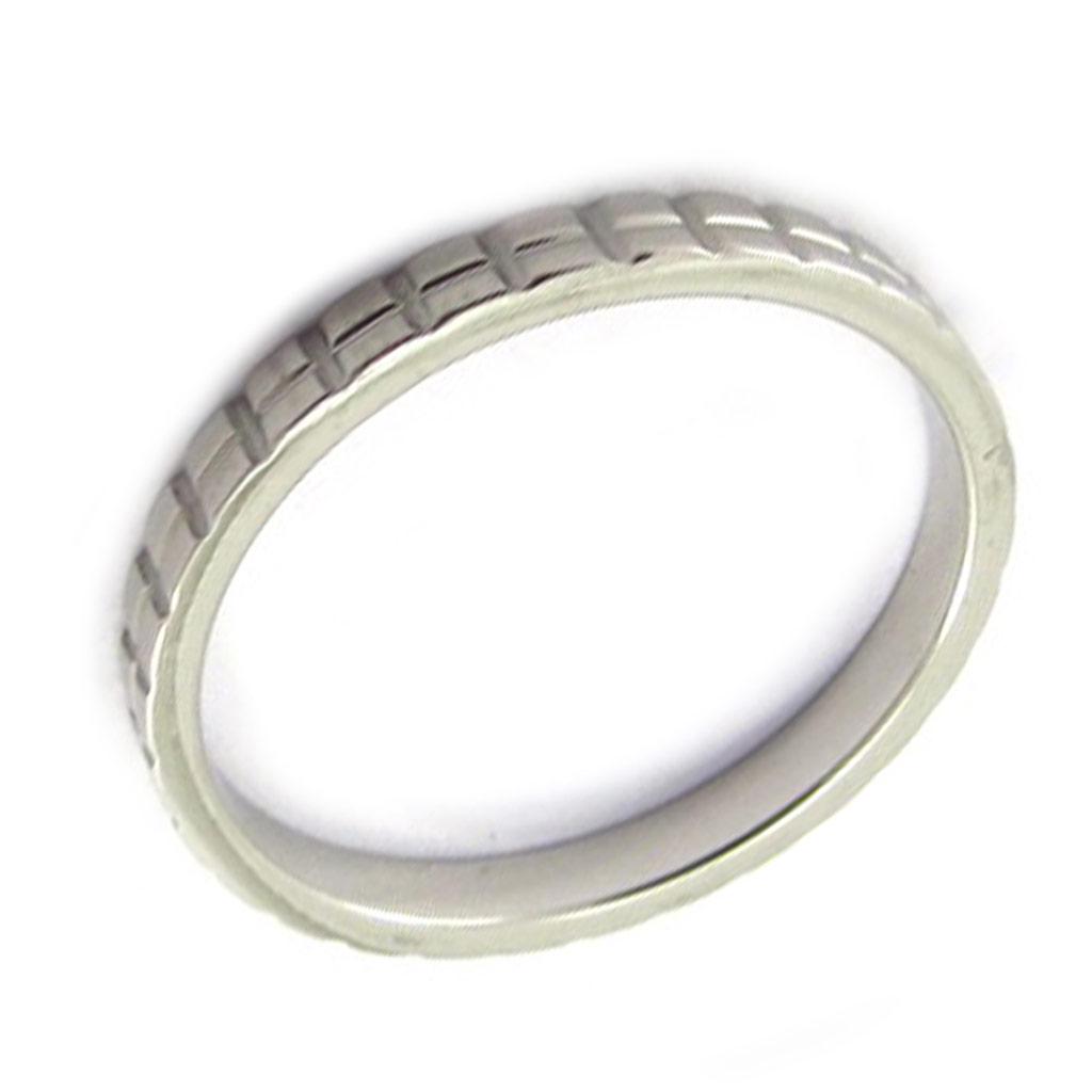 Steel Ring 'Choreography' Silver - 2 Mm