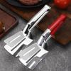 Stainless Steel Multifunctional Fish Frying Tongs, Steak Frying Tongs