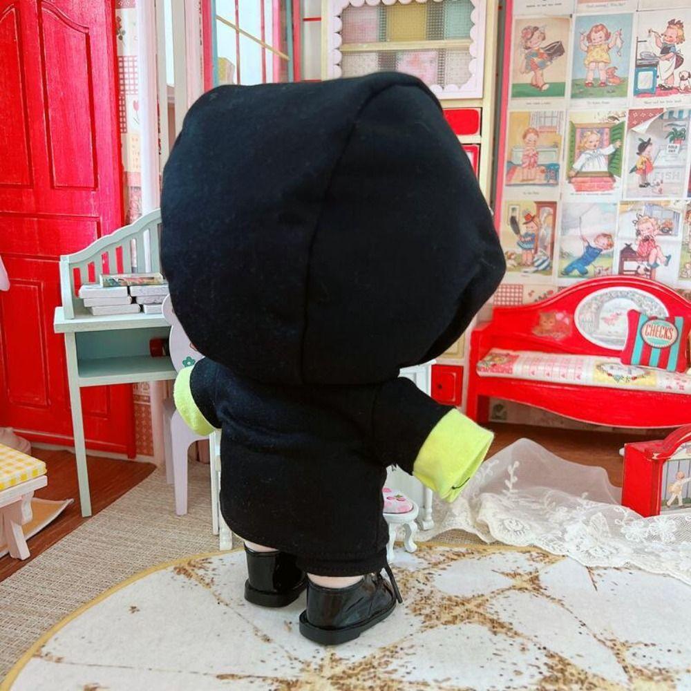 For 20cm Dolls For 1/12BJD Dolls Hoodies Clothes Handmade Hoodies Tops Shoes Sweatshirt Outfits