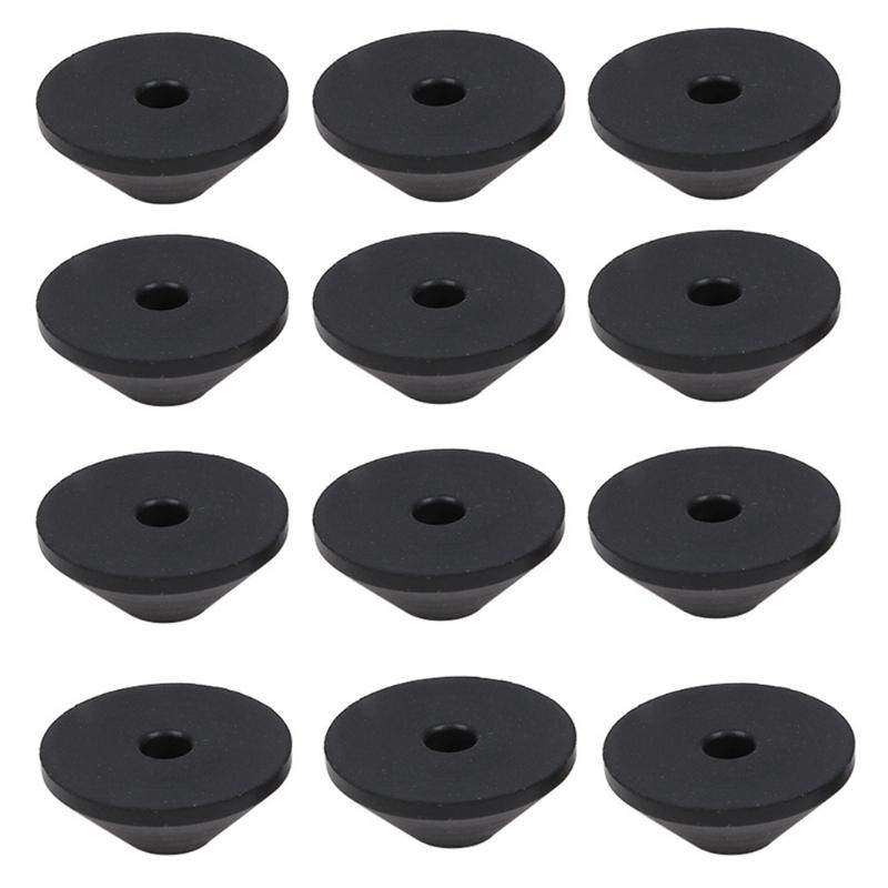 12Pcs Conical Rubber Washer Replacement Toilet Rubber Washer Easily Install X3UC