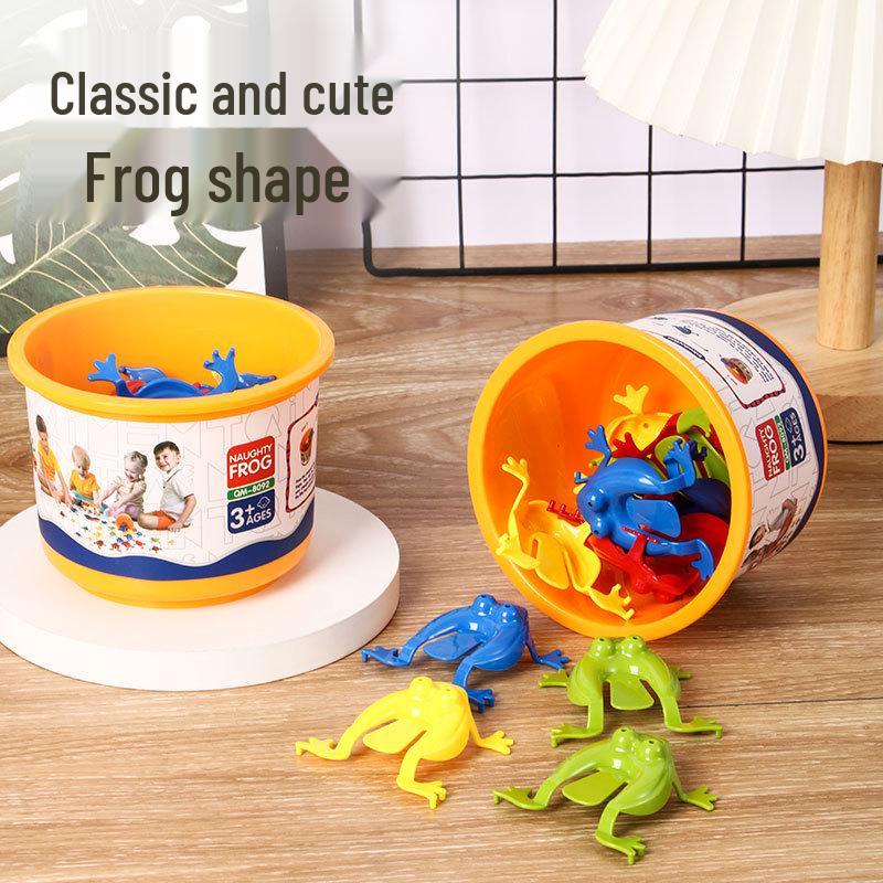 Jumping Frog Toy: Nostalgic Parent-Child Interactive Game for Kids