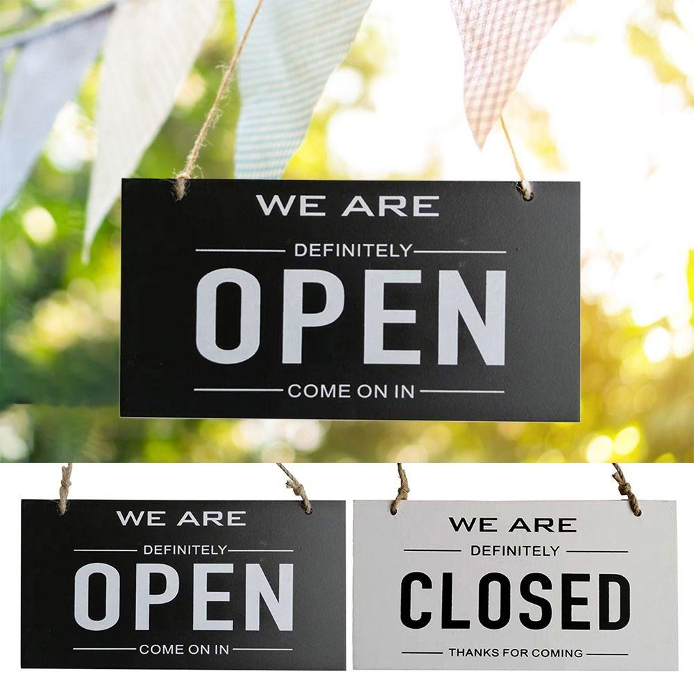 Double Sided Hotel Bulletin Board Reminder Signs Door Hanger Door Sign  Fitting Room