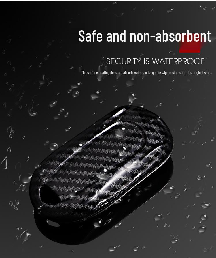 Kashiru Carbon Fiber Pattern Key Case for Buick Regal Encore - Full Wrap Protection