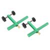 2Pcs Bench Dog Clamp 34in 19mm Quick Release Fast Acting Hold Down All Metal Woodworking Tools