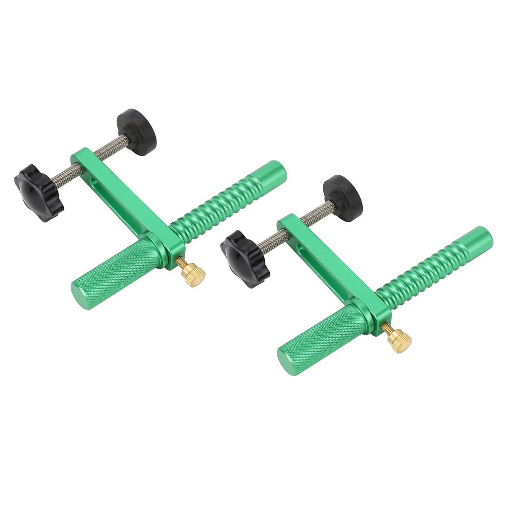 2Pcs Bench Dog Clamp 34in 19mm Quick Release Fast Acting Hold Down All Metal Woodworking Tools